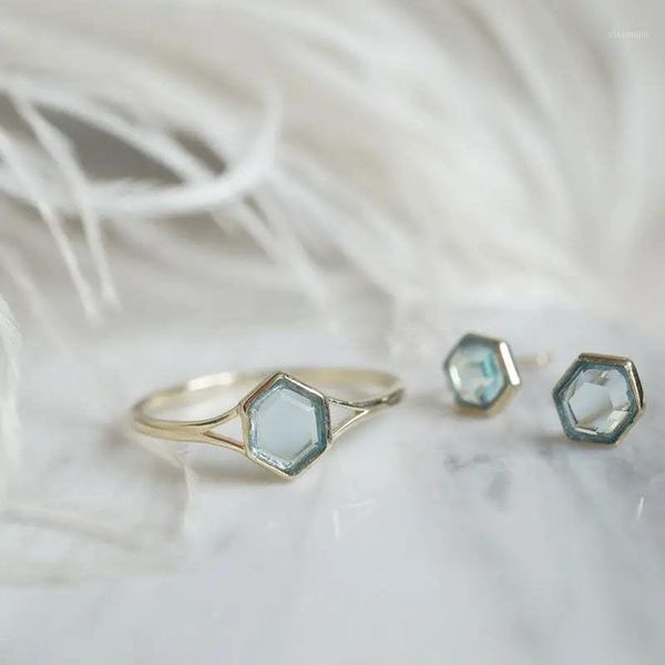 cluster rings original design geometric cube opening adjustable ring earrings translucent exquisite bohemian charm women's silver jewel, Golden;silver
cluster rings original design geometric cube opening adjustable ring earrings translucent exquisite bohemian charm women's silver jewel, Golden;silver