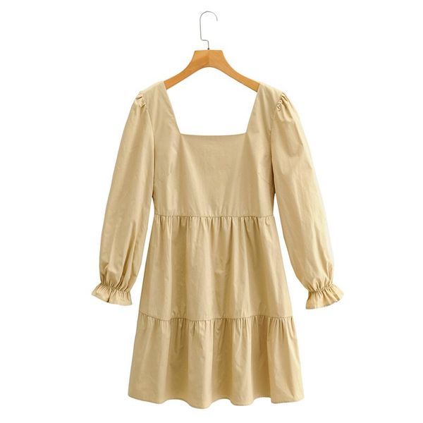 casual dresses women's autumn long sleeve mni dress ladies vacation beach party wear square neck summer fashion solid color, Black;gray
casual dresses women's autumn long sleeve mni dress ladies vacation beach party wear square neck summer fashion solid color, Black;gray