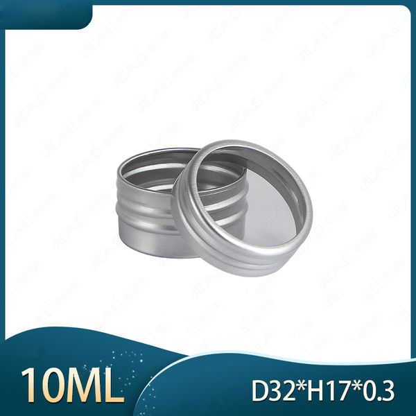 10ml aluminium screw tin packing boxes with clear window metal jar pot cans for lip balm nail art makeup diy cream
10ml aluminium screw tin packing boxes with clear window metal jar pot cans for lip balm nail art makeup diy cream