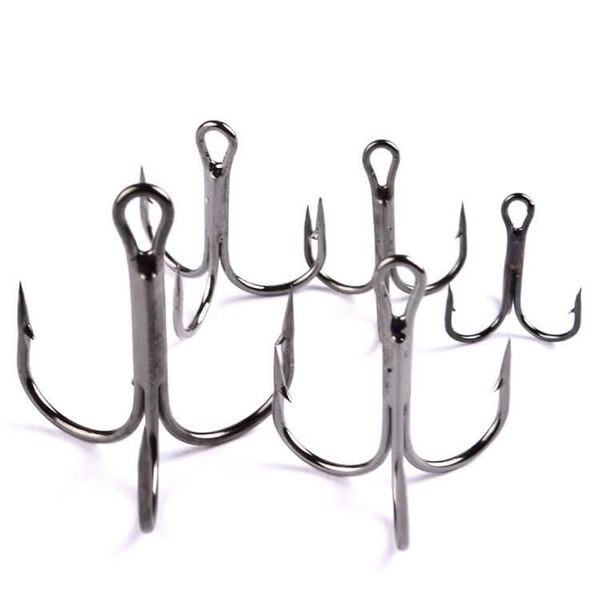 10pcs/box black treble grasp anchor hook sharp barbed jig fishhook 1/0# 2/0# 3/0# high carbon steel all fishing position tackle hooks
10pcs/box black treble grasp anchor hook sharp barbed jig fishhook 1/0# 2/0# 3/0# high carbon steel all fishing position tackle hooks