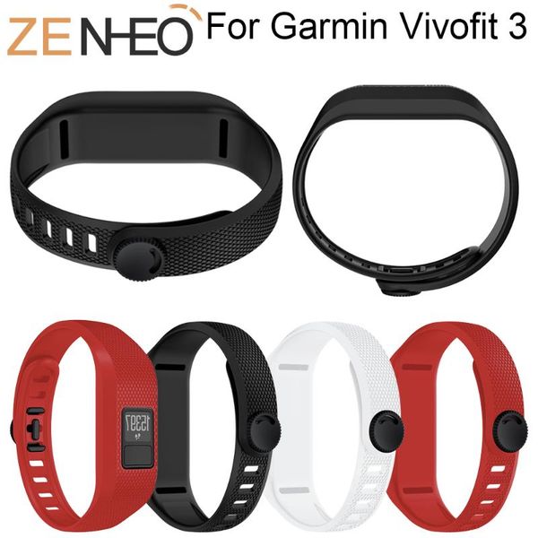 watch bands sport silicone watchband for garmin vivofit 3 band soft replacement strap bracelet wristband, Black;brown
watch bands sport silicone watchband for garmin vivofit 3 band soft replacement strap bracelet wristband, Black;brown