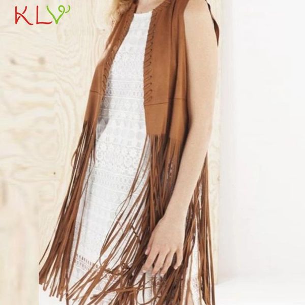 women's vests women long vest jacket suede tassels casual elegant autumn cardigan 2021 plus size overcoat casaco feminino coats for gir, Black;white
women's vests women long vest jacket suede tassels casual elegant autumn cardigan 2021 plus size overcoat casaco feminino coats for gir, Black;white