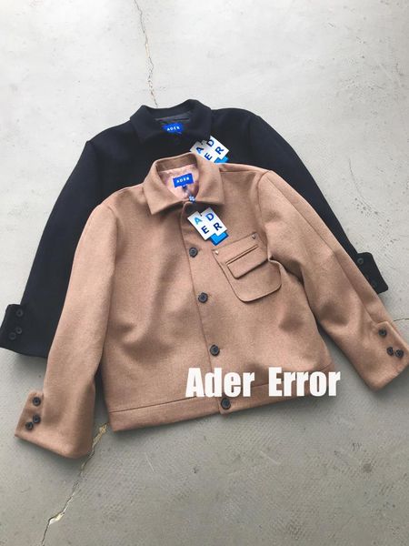 adererror solid color jacket women wool short oversized hip-hop fashion ader women's jackets, Black;brown 
adererror solid color jacket women wool short oversized hip-hop fashion ader women's jackets, Black;brown