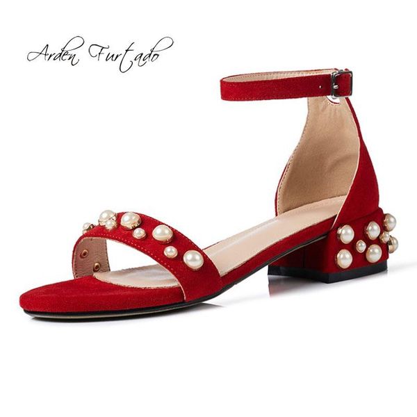 arden furtado summer fashion women's shoes chunky heels pearls buckle strap cover open toe sandals, Black
arden furtado summer fashion women's shoes chunky heels pearls buckle strap cover open toe sandals, Black