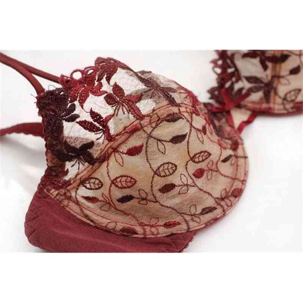 fashion design luxury bra set thin hollow out embroidery underwear large lace women's, Red;black
fashion design luxury bra set thin hollow out embroidery underwear large lace women's, Red;black