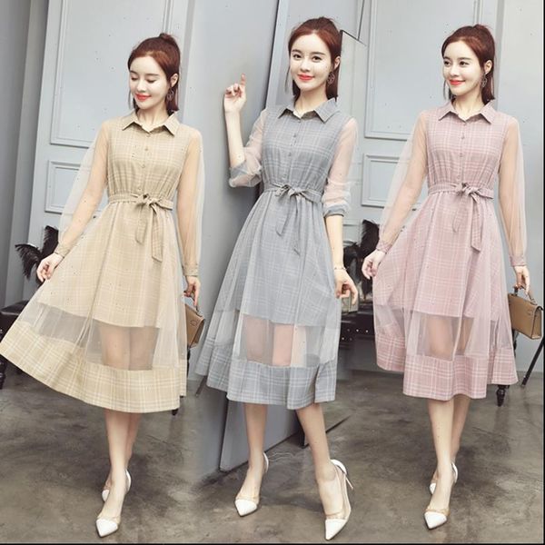 summer shirt elegant slim bandage women dresses plaid sweet long mesh beach female, Black;gray
summer shirt elegant slim bandage women dresses plaid sweet long mesh beach female, Black;gray