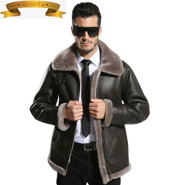 jacket sheep shearling natural winter real fur coat men short leather clothes plus size 7xl 2021 cuero genuino men's & faux, Black
jacket sheep shearling natural winter real fur coat men short leather clothes plus size 7xl 2021 cuero genuino men's & faux, Black
