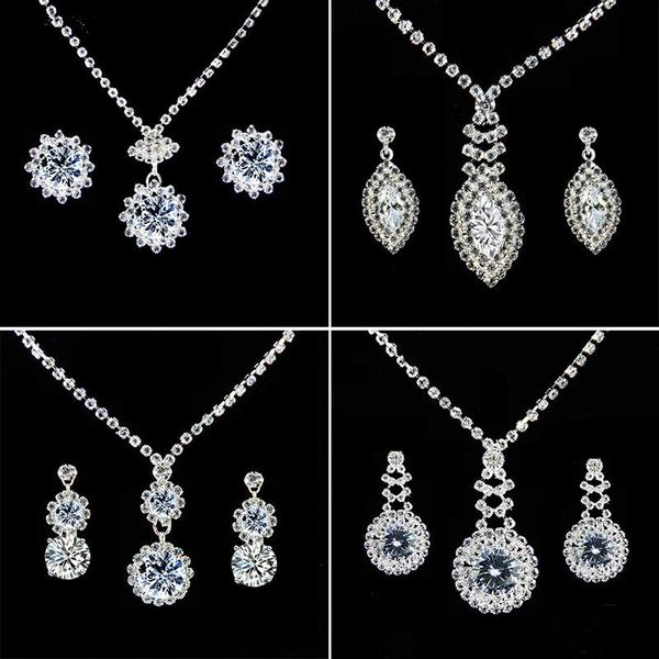 earrings & necklace fashion luxury elegant crystal bridal jewelry sets silver color alloy rhinestone drop earring for women gifts
earrings & necklace fashion luxury elegant crystal bridal jewelry sets silver color alloy rhinestone drop earring for women gifts