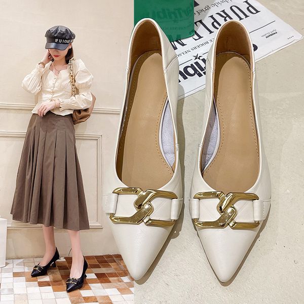luxury dress shoes first layer cowhide shallow mouth high heels 2021 summer leather pointed fashion single women's sho, Black
luxury dress shoes first layer cowhide shallow mouth high heels 2021 summer leather pointed fashion single women's sho, Black