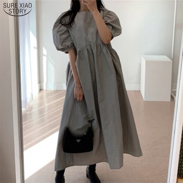 plus size party dresses summer for women vintage puff sleeve loose solid color long fashion robe femme 14047 210421, Black;gray
plus size party dresses summer for women vintage puff sleeve loose solid color long fashion robe femme 14047 210421, Black;gray
