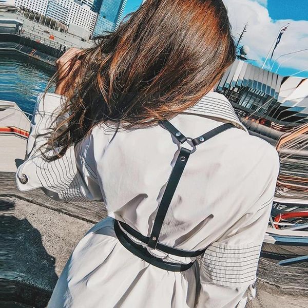 belts fashion trend women men gothic handmade pu leather punk stylish body waist harness accessories bondage straps rock w3d0, Black;brown
belts fashion trend women men gothic handmade pu leather punk stylish body waist harness accessories bondage straps rock w3d0, Black;brown