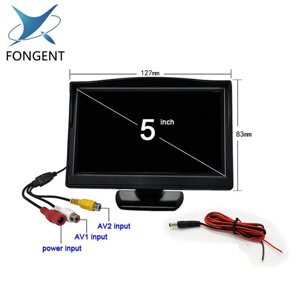 car video lcd monitor 5 inch tft display desk5" pal/ntsc rearview backup auto parking hd high light screen reverse camera
car video lcd monitor 5 inch tft display desk5" pal/ntsc rearview backup auto parking hd high light screen reverse camera
