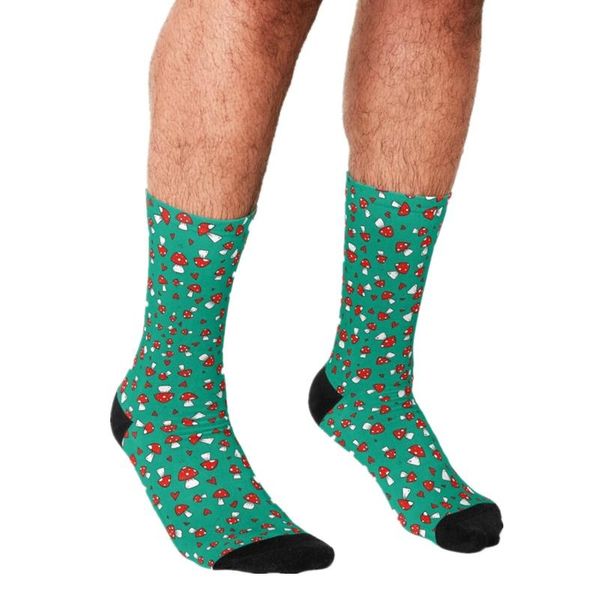men's socks 2021 funny toadstool heaven pattern printed hip hop men happy cute boys street style crazy for, Black
men's socks 2021 funny toadstool heaven pattern printed hip hop men happy cute boys street style crazy for, Black