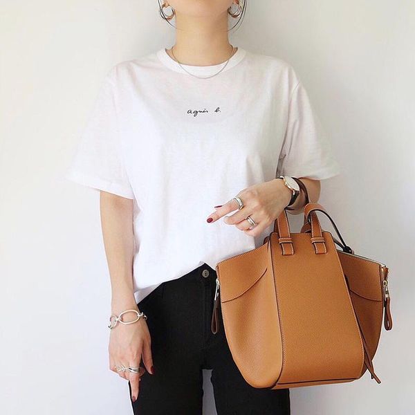 women's t-shirt fashion street simple letter style women loose student clothes t-shirts early ladies summer korean short-sleeved, White
women's t-shirt fashion street simple letter style women loose student clothes t-shirts early ladies summer korean short-sleeved, White