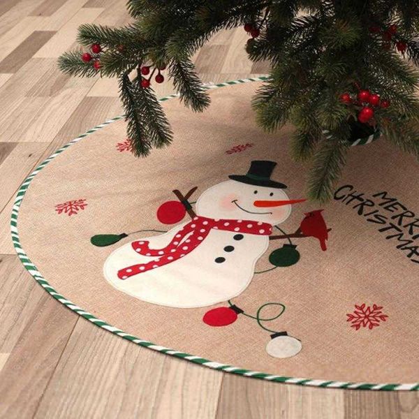 christmas decorations decoration santa claus snowman linen embroidered tree skirt 108cm 2022 happy year
christmas decorations decoration santa claus snowman linen embroidered tree skirt 108cm 2022 happy year