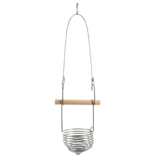 other bird supplies creative stainless steel feeding basket outdoor hanging feeder (silver)
other bird supplies creative stainless steel feeding basket outdoor hanging feeder (silver)