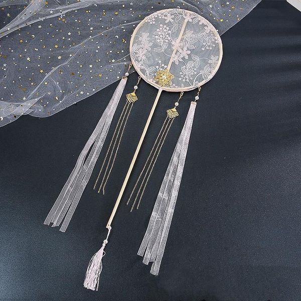 other home decor antiquity decorative fans embroidery bronzing finished product long handle tassel hanfu accessories exquisite creative wedd
other home decor antiquity decorative fans embroidery bronzing finished product long handle tassel hanfu accessories exquisite creative wedd