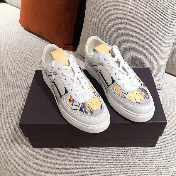 2021ss new season luxury designer couple shoes fashion luxury shoes women men's leather lace up platform oversized sole sneakers white, Black
2021ss new season luxury designer couple shoes fashion luxury shoes women men's leather lace up platform oversized sole sneakers white, Black