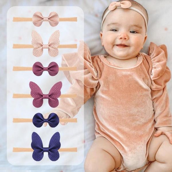 good quality 2/4/6pcs/set baby nylon elastic headband with pu leather butterfly ornaments girls hair bows kids accessories, Slivery;white
good quality 2/4/6pcs/set baby nylon elastic headband with pu leather butterfly ornaments girls hair bows kids accessories, Slivery;white
