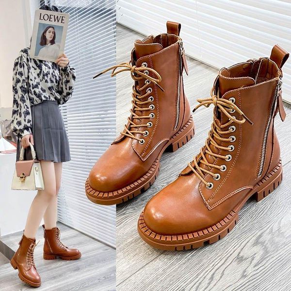 boots genuine leather women flat platform ankle spring boot black lace up medium creepers shoes fashion party footwear
boots genuine leather women flat platform ankle spring boot black lace up medium creepers shoes fashion party footwear