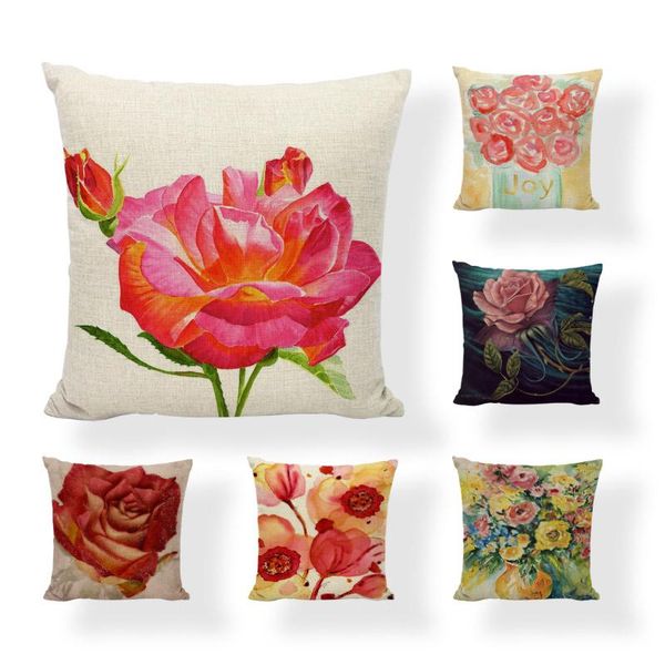 rose painting creative cushion covers plants big flowers pillow cover seat office car bed sofa home decoration pillows case cushion/decorati
rose painting creative cushion covers plants big flowers pillow cover seat office car bed sofa home decoration pillows case cushion/decorati