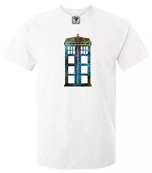 Astral Police Box T-Shirt - Funny t shirt retro fashion sci fi space nebula who, White;black
Astral Police Box T-Shirt - Funny t shirt retro fashion sci fi space nebula who, White;black
