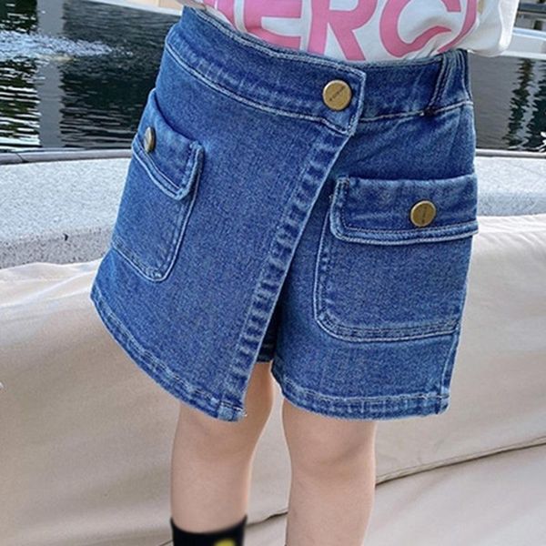 shorts girls jeans kids fake two-piece thin soft denim pants culottes 3-8years, Black
shorts girls jeans kids fake two-piece thin soft denim pants culottes 3-8years, Black
