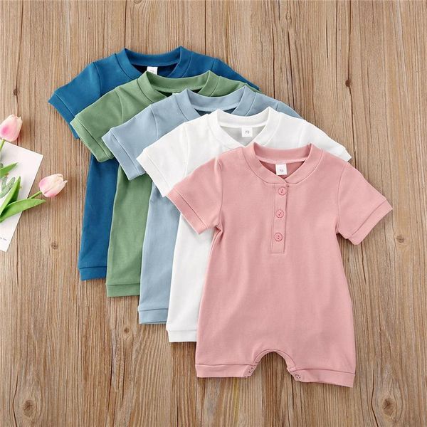 jumpsuits summer infants clothing baby girls boys shorts short sleeve romper crotch buttons one-pieces sunsuits toddler clothes, Blue
jumpsuits summer infants clothing baby girls boys shorts short sleeve romper crotch buttons one-pieces sunsuits toddler clothes, Blue