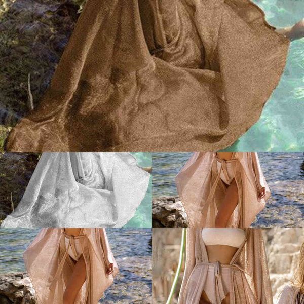 2021mid-calf women's swimwear women cover up swimsuits summer beach dresses loose half sleeve transparent cover-up dress femme clothing, White;black
2021mid-calf women's swimwear women cover up swimsuits summer beach dresses loose half sleeve transparent cover-up dress femme clothing, White;black