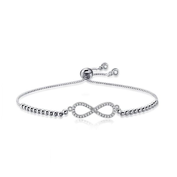 charm bracelets infinity bracelet figure 8 bracelet,fashion zirconia stone jewelry,women chain adjustable princess dress, Golden;silver
charm bracelets infinity bracelet figure 8 bracelet,fashion zirconia stone jewelry,women chain adjustable princess dress, Golden;silver