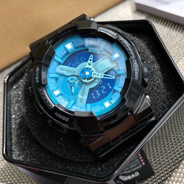 led sports watch baby-g fashion dial large area texture metal color designer men's and women's outdoor luminous diving (gift box p, Slivery;brown
led sports watch baby-g fashion dial large area texture metal color designer men's and women's outdoor luminous diving (gift box p, Slivery;brown