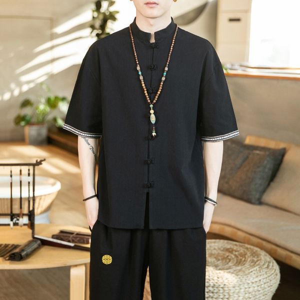 2021 summer chinese style linen jacket hanfu men kung fu clothes loose hanfu men shirts retro style tang suit robe male 12231, Red
2021 summer chinese style linen jacket hanfu men kung fu clothes loose hanfu men shirts retro style tang suit robe male 12231, Red