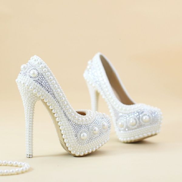 sandals spring white pearl round head bridal stiletto heel wedding shoes waterproof platform banquet dress large size women's nnz2, Black
sandals spring white pearl round head bridal stiletto heel wedding shoes waterproof platform banquet dress large size women's nnz2, Black