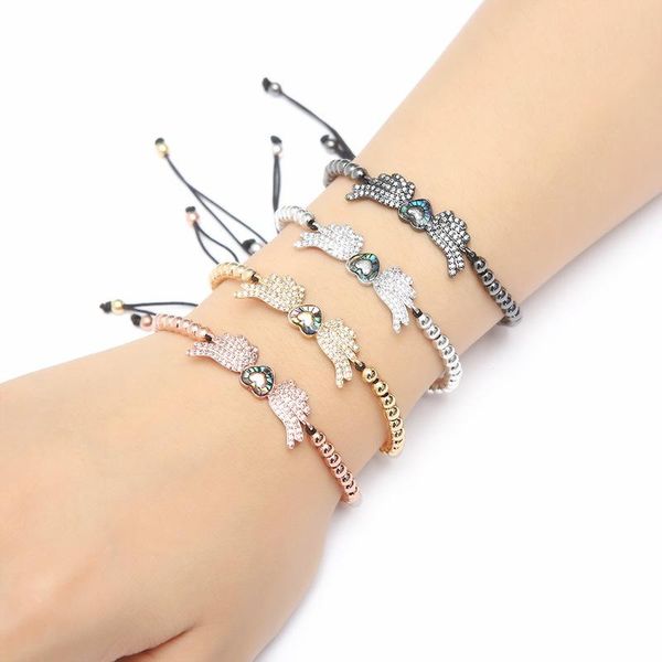 beaded, strands women box chain angel wing charm bracelets size bangle zircon micro-inlay molinuo, Black
beaded, strands women box chain angel wing charm bracelets size bangle zircon micro-inlay molinuo, Black