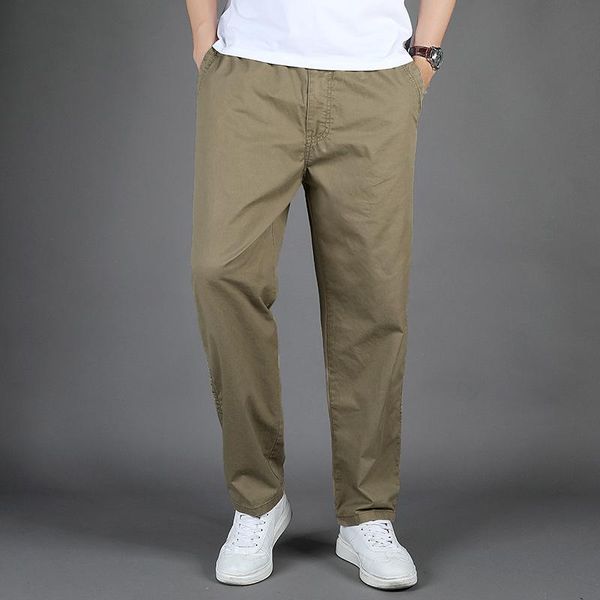 men's pants cargo streetwear trekking trousers cotton wrapping sports fat tied elastic waist military loose, Black
men's pants cargo streetwear trekking trousers cotton wrapping sports fat tied elastic waist military loose, Black