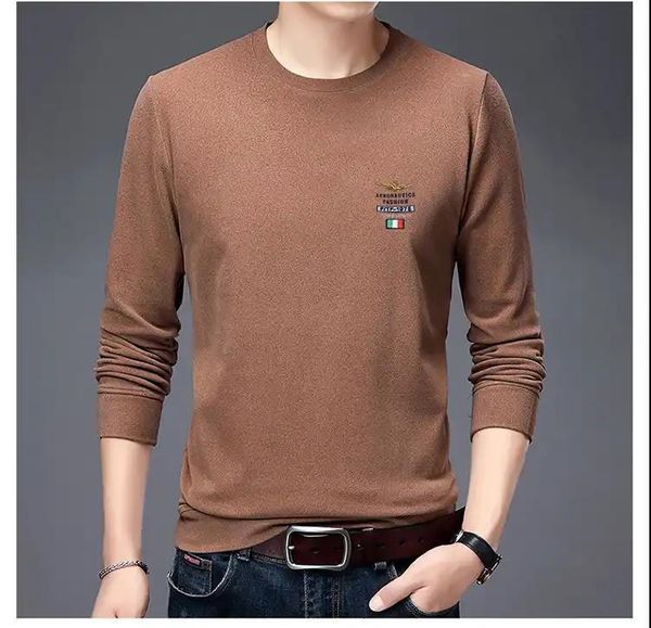 2021 spring and autumn sweater t-shirt thin double-sided veet long sleeve round neck bottomed shirt men's outer top, Black
2021 spring and autumn sweater t-shirt thin double-sided veet long sleeve round neck bottomed shirt men's outer top, Black