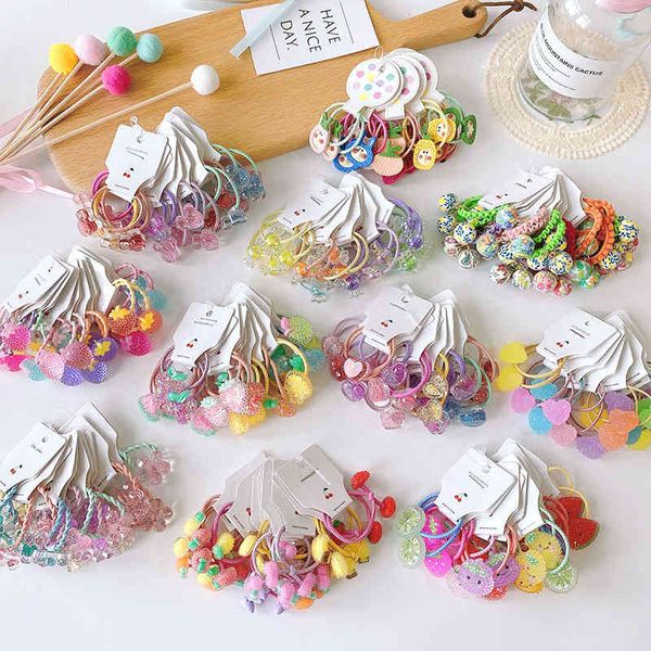 pcs/set cute anime girls rubber colorful kawaii ornament candy color elastic bands cartoon hair accessories, Pink
pcs/set cute anime girls rubber colorful kawaii ornament candy color elastic bands cartoon hair accessories, Pink
