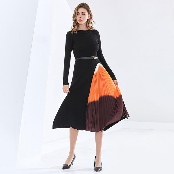 casual dresses vintage mid for women o neck long sleeve high waist sashes ruched loose print dress female autumn tide, Black;gray
casual dresses vintage mid for women o neck long sleeve high waist sashes ruched loose print dress female autumn tide, Black;gray
