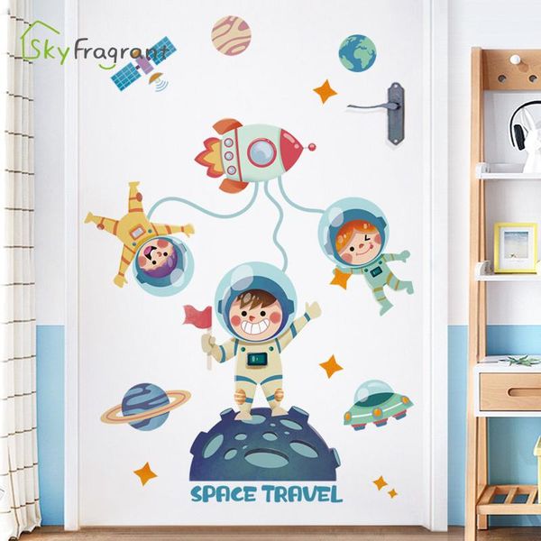 wall stickers cartoon boy astronauts for kids rooms bedroom decorations self adhesive decoration home decor
wall stickers cartoon boy astronauts for kids rooms bedroom decorations self adhesive decoration home decor