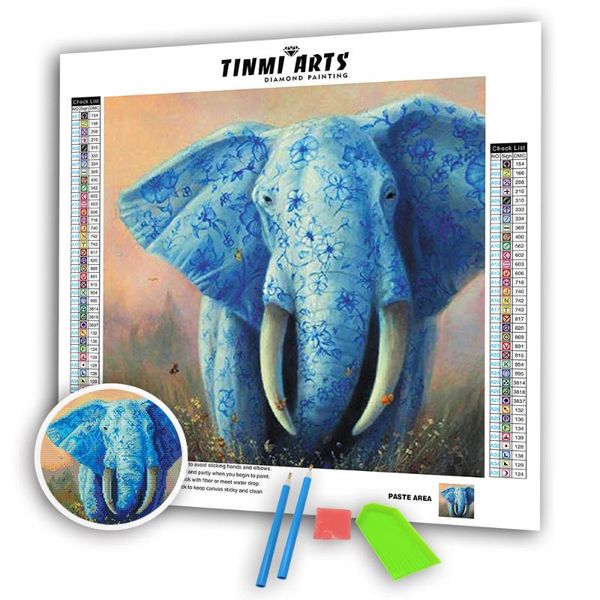 diamond painting 5d diy paintings full drill round blue elephant mosaic art embroidery animals pattern handmade stickers decoration home
diamond painting 5d diy paintings full drill round blue elephant mosaic art embroidery animals pattern handmade stickers decoration home