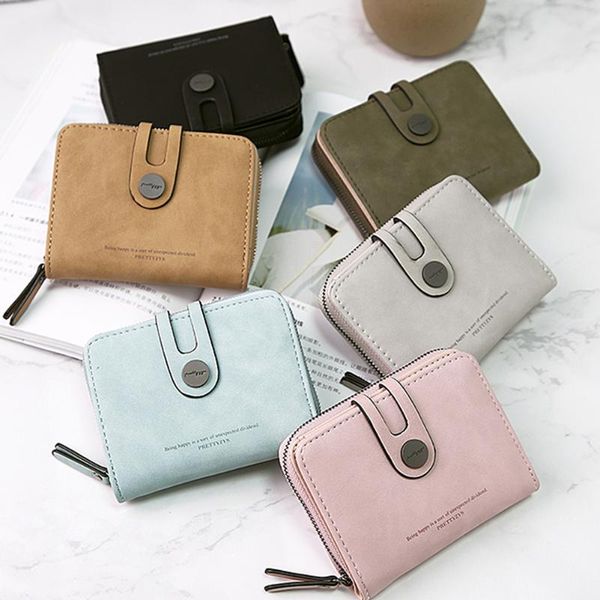 wallets 2021 6 colors leather small women zipper wallet fashion lady solid coin pocket purse money clip clutch bag gift, Red;black
wallets 2021 6 colors leather small women zipper wallet fashion lady solid coin pocket purse money clip clutch bag gift, Red;black