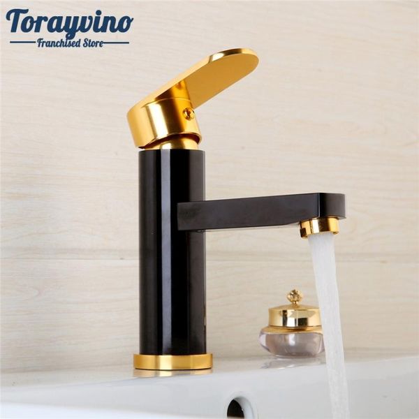 bathroom sink faucets torayvino faucet gold+black painting banheiro space aluminium torneira single handle deck mounted mixer
bathroom sink faucets torayvino faucet gold+black painting banheiro space aluminium torneira single handle deck mounted mixer