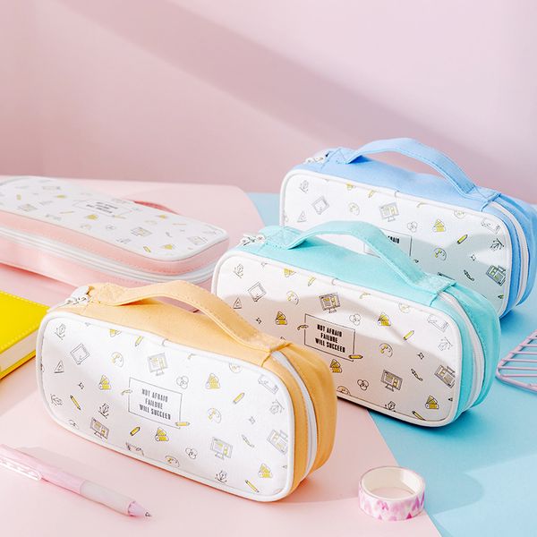 pencil creative student cartoon case portable large capacity case fashion multifunctional storage bag canvas case
pencil creative student cartoon case portable large capacity case fashion multifunctional storage bag canvas case