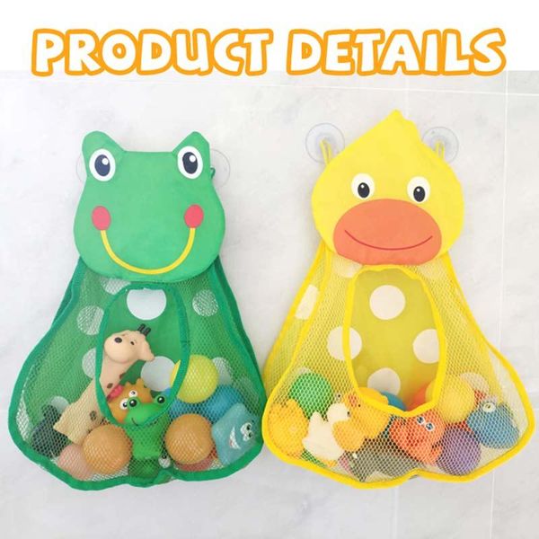 storage bags baby bath toys bag cute duck frog mesh net toy strong suction cups game bathroom organizer
storage bags baby bath toys bag cute duck frog mesh net toy strong suction cups game bathroom organizer