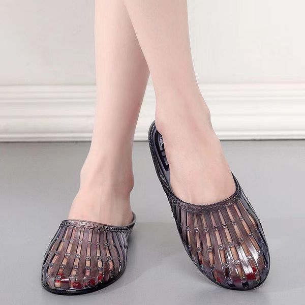crystal shoeswomen flat slippersoutdoor wearing slip on jelly slidessoft pvcantiskid bathroom wearpinkgoldpurpledropship, Black
crystal shoeswomen flat slippersoutdoor wearing slip on jelly slidessoft pvcantiskid bathroom wearpinkgoldpurpledropship, Black