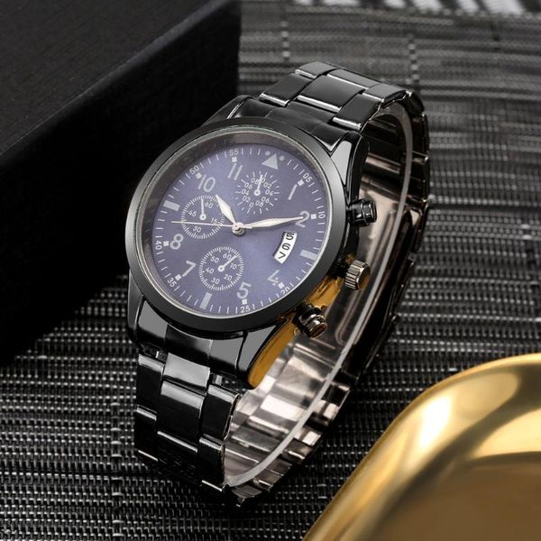 wristwatches business luxury men's watch bracelet set stainless steel strap quartz exquisite, Slivery;brown
wristwatches business luxury men's watch bracelet set stainless steel strap quartz exquisite, Slivery;brown