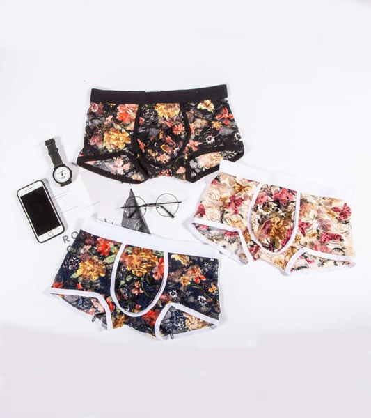 men's underwear, boxers, transparent lace european size, loose and breathable u-pouch, Black;pink
men's underwear, boxers, transparent lace european size, loose and breathable u-pouch, Black;pink