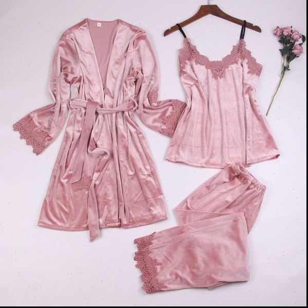 winter kimono gown womens sleepwears long sleeve 3pcs velvet bathrobe bride bridesmaid wedding robe soft home clothes, Black;red
winter kimono gown womens sleepwears long sleeve 3pcs velvet bathrobe bride bridesmaid wedding robe soft home clothes, Black;red