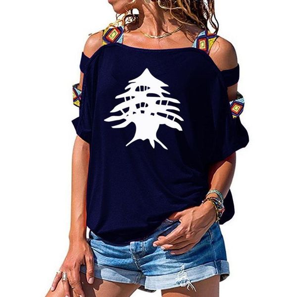 clothing lebanon cedar tree fashion womens t shirt print tee short sleeve hollow out shoulder, White
clothing lebanon cedar tree fashion womens t shirt print tee short sleeve hollow out shoulder, White