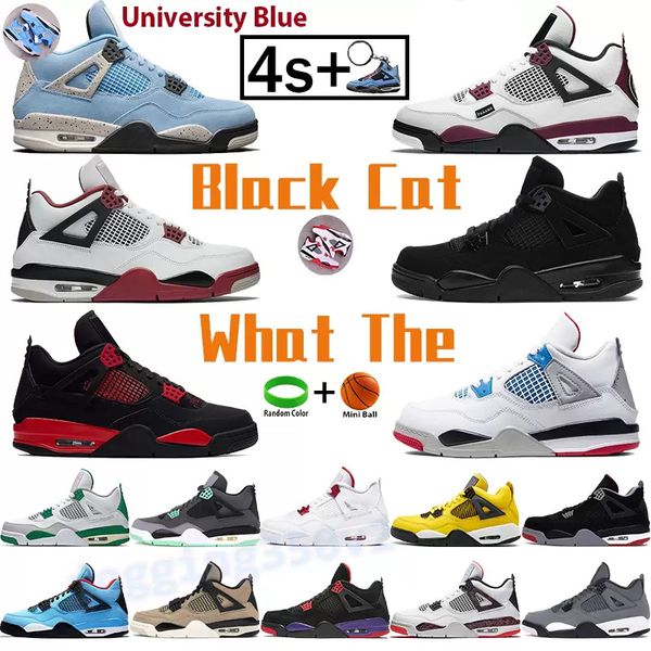 university blue 4 4s basketball shoes fire red thunder black cat men sports trainers pine green cactus jack paris what the runner sneakers
university blue 4 4s basketball shoes fire red thunder black cat men sports trainers pine green cactus jack paris what the runner sneakers